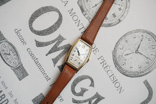 Omega Art Deco Tonneau Cal 20F 1930